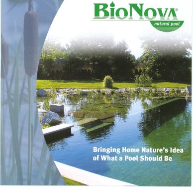 BioNova: Biobased pools and water purification systems